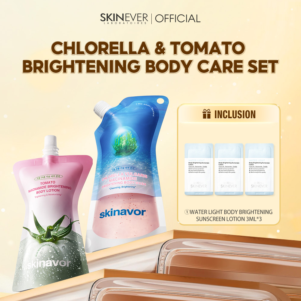 Chlorella Niacinamide Brightening Body Wash-SKINEVER PH