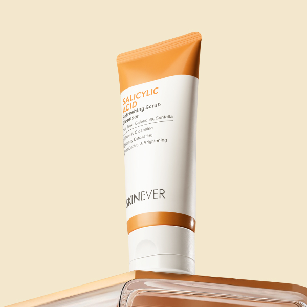 Salicylic Scrub Cleanser & VC Sunscreen 2-in-1 Care Set-SKINEVER PH