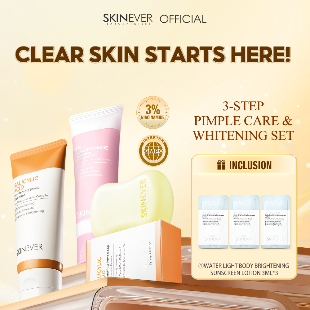 Full Acne & Whitening Therapy Kit-SKINEVER PH