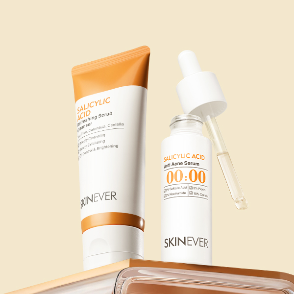 Clear & Acne Control Daily Care Set-SKINEVER PH
