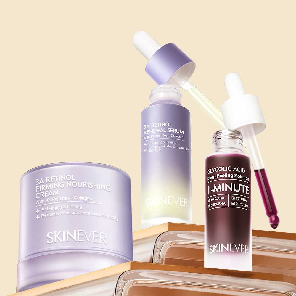 3A-Retinol Firming Skin Set-SKINEVER PH
