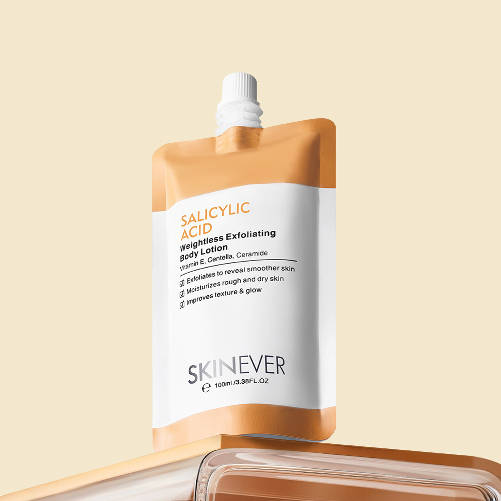 Salicylic Refreshing Acne Soap &  Salicylic Acid Exfoliating Body Lotion-SKINEVER PH
