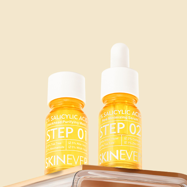 Salicylic Acid Blackhead Purifying & Pore Minimizing Set-SKINEVER PH