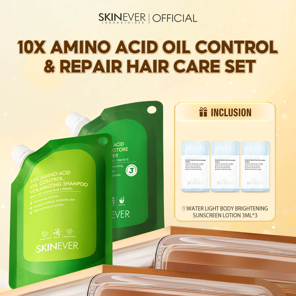 10X Amino Acid Oil Control Volumizing Shampoo-SKINEVER PH