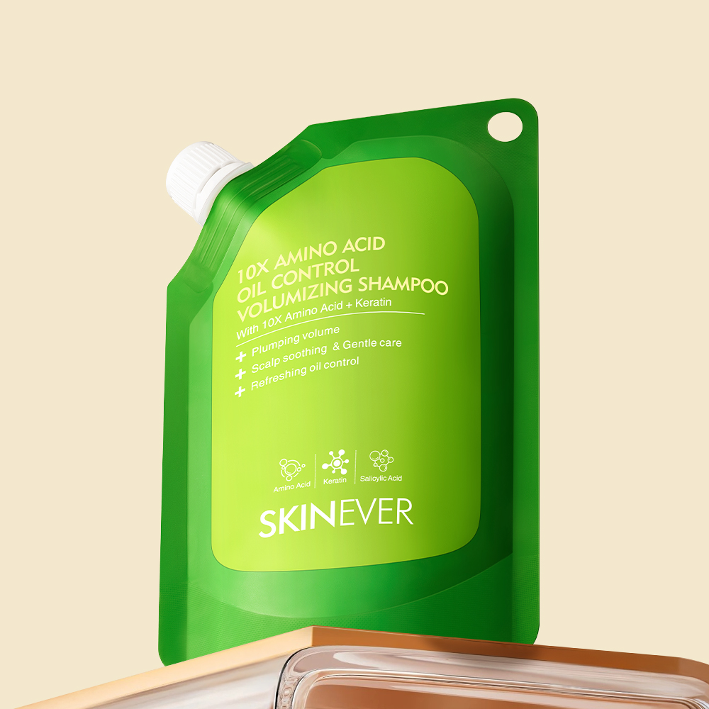 10X Amino Acid Oil Control Volumizing Shampoo-SKINEVER PH