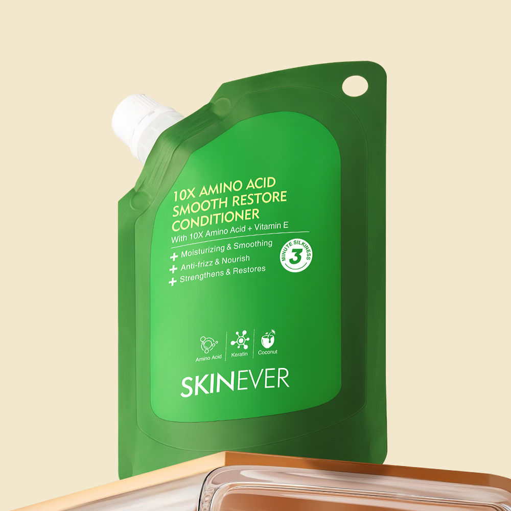 10X Amino Acid Oil Control Volumizing Shampoo-SKINEVER PH