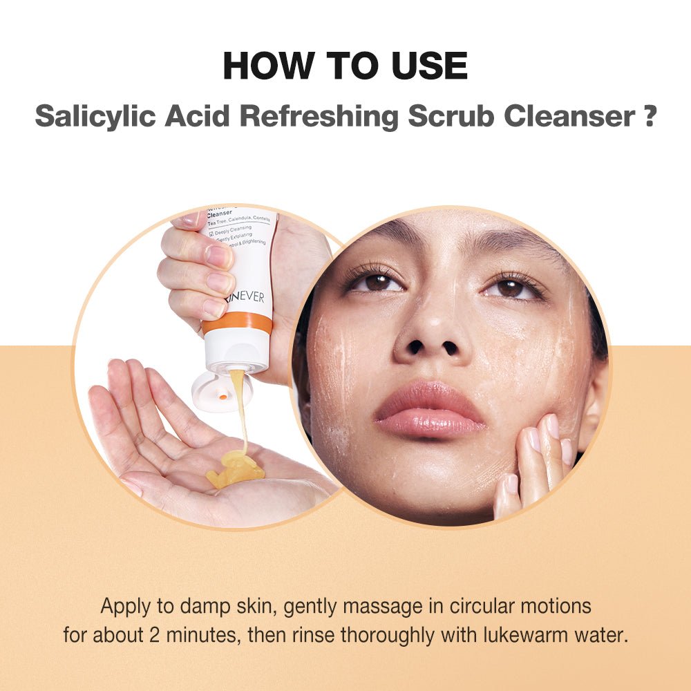 Salicylic Refreshing Scrub Cleanser-Facial wash-SKINEVER PH