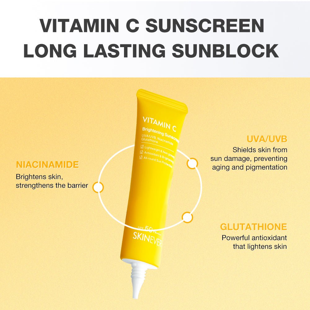 Vitamin C Brightening Sunscreen-SKINEVER PH
