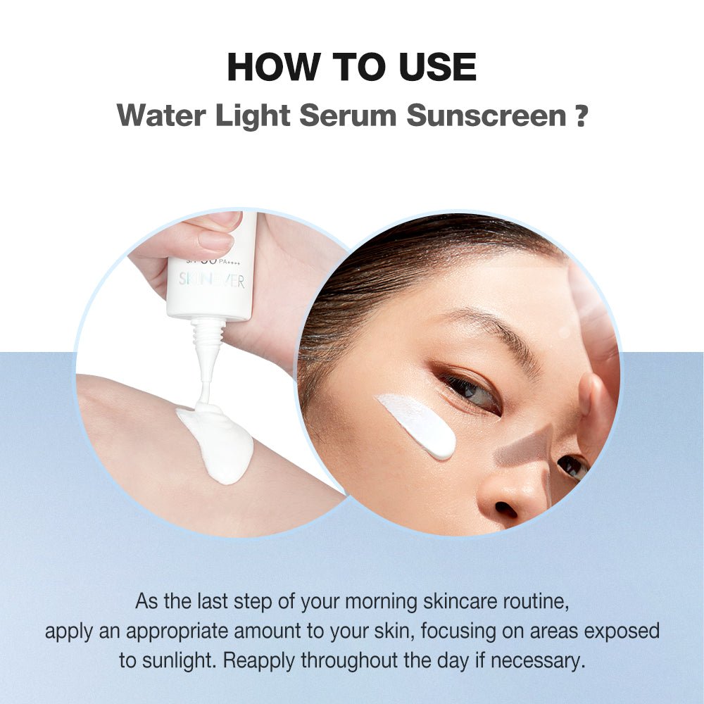 Water Light Serum Sunscreen-SKINEVER PH