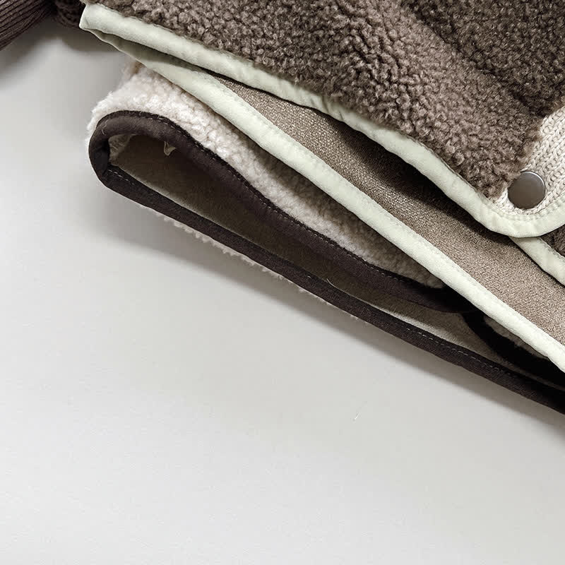 ベビー幼児用クルーネックカラーブロックアウターウェア - image 6