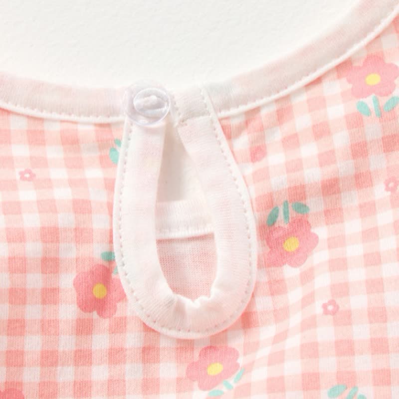 幼児用ベビーガールズプリントフリル袖サマーDress - image 8