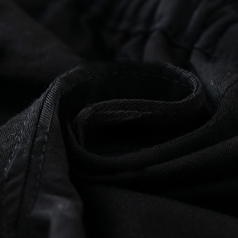 ベビー・幼児男の子用 綿素材のストライプ柄トップスまたは無地の黒ショートパンツ - image 9