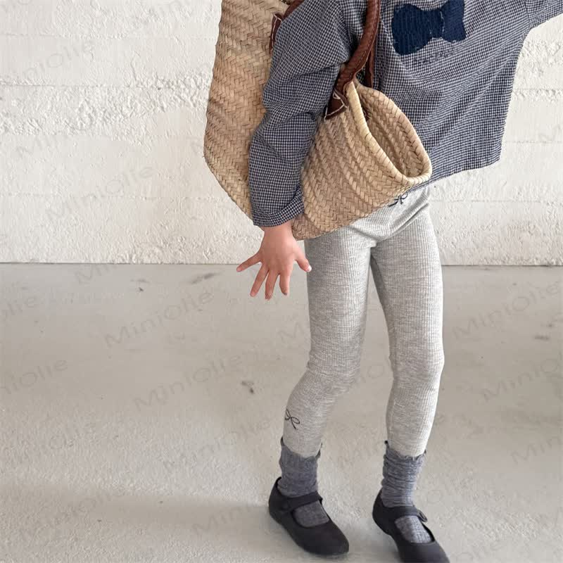 ベビー幼児用女の子用ボウレギンス - image 6