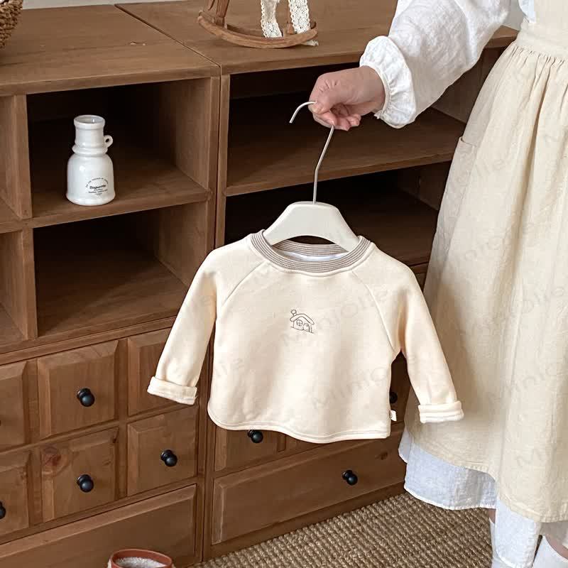 ベビー幼児男の子用刺繍入りリトルハウスTシャツ - image 5