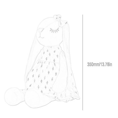 赤ちゃんウサギ人形の癒しのおもちゃ - image 7
