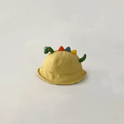 ベビー幼児用3D恐竜バケットハット - 黄色 - 1～4歳 - image 7