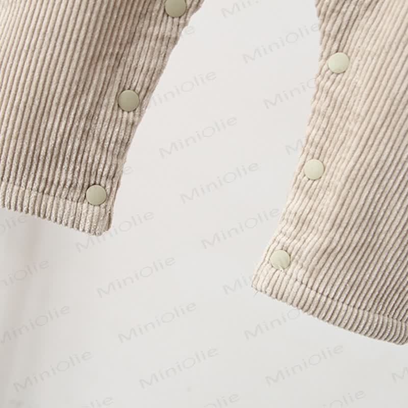 ベビー幼児用動物柄コーデュロイフリース裏地オーバーオール - image 14