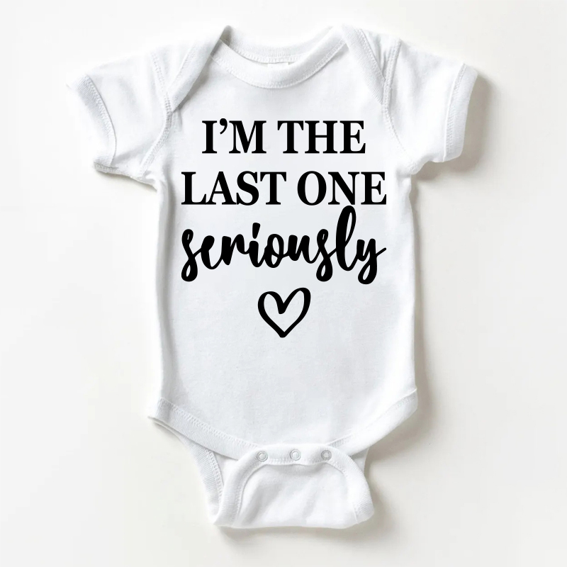 I'M THE LAST ONE SERIOUSLYで。ベビーホワイトボディスーツ - 白 - 18～24ヶ月 - image 1