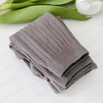 幼児用女の子用シンプル無地レギンス - カーキ - 4-6T - image 15