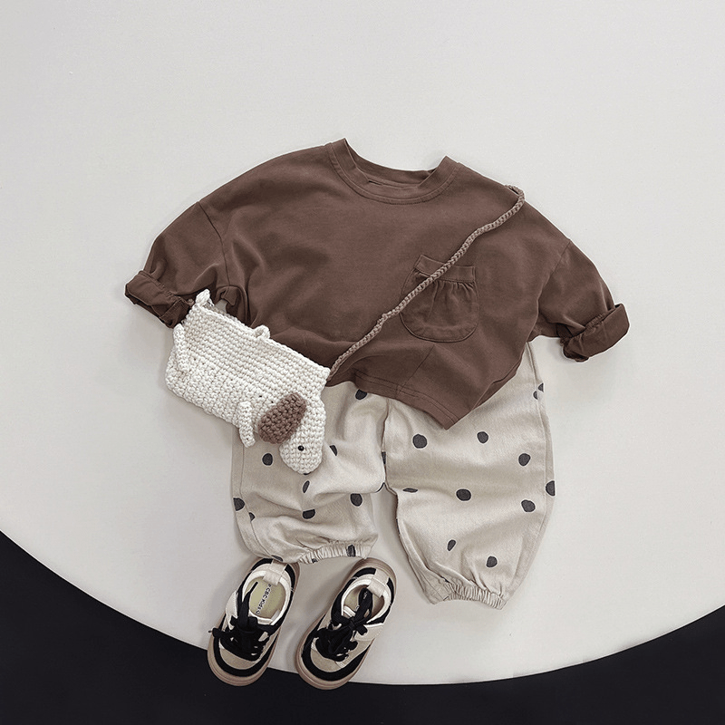 ベビー幼児用無地ルーズTシャツ - image 12