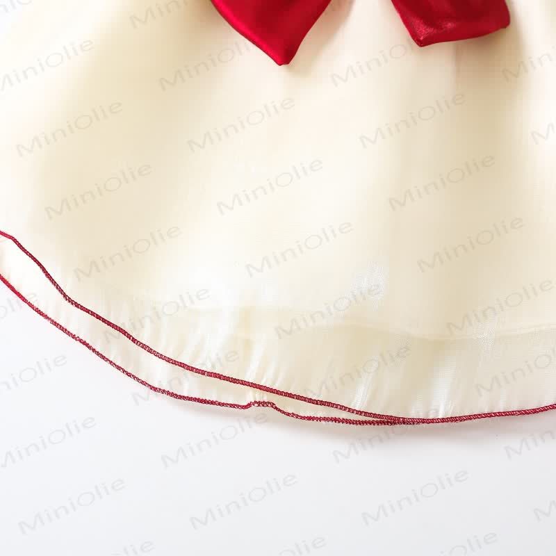 ベビー幼児女の子用リボンフリルドレス - image 7