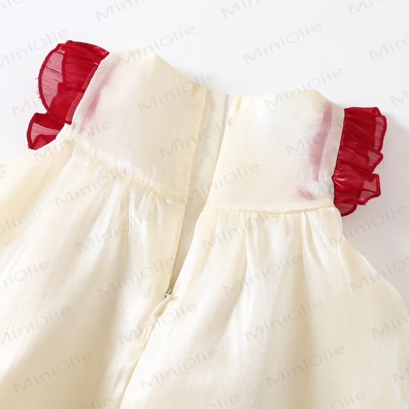 ベビー幼児女の子用リボンフリルドレス - image 5