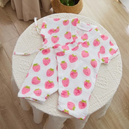 ベビー着物ロンパース - image 4