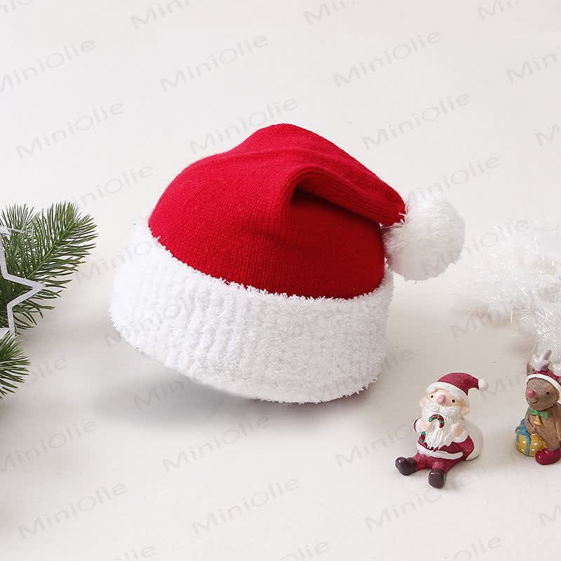 ベビークリスマスポンポンビーニー - 赤 - 2～3歳 - image 2