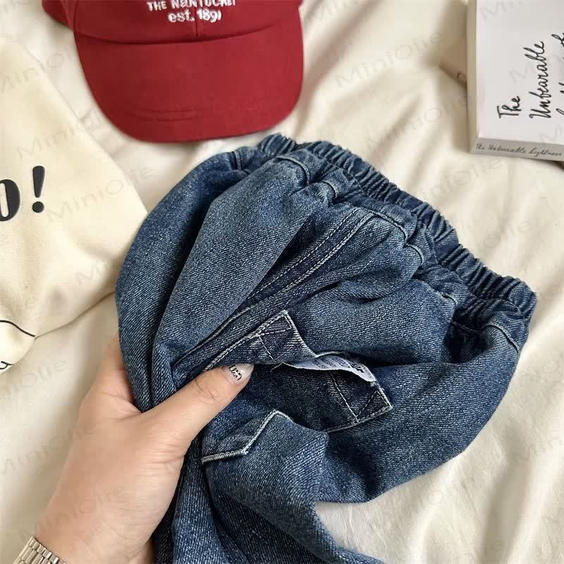 キッズボーイズルーズハーレムジーンズパンツ - image 6