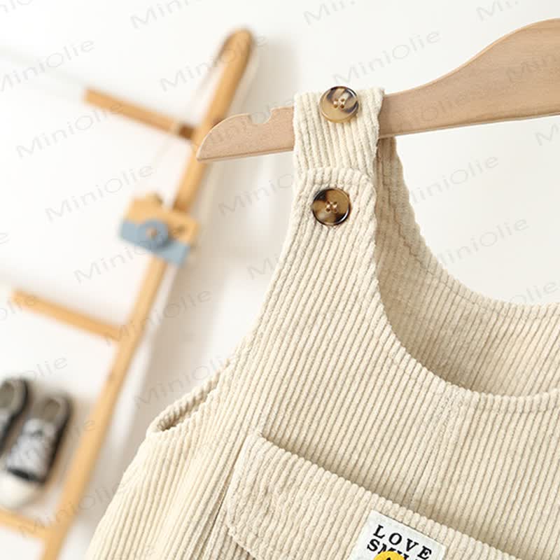 ラブスマイル 幼児用コーデュロイポケットオーバーオール - image 4