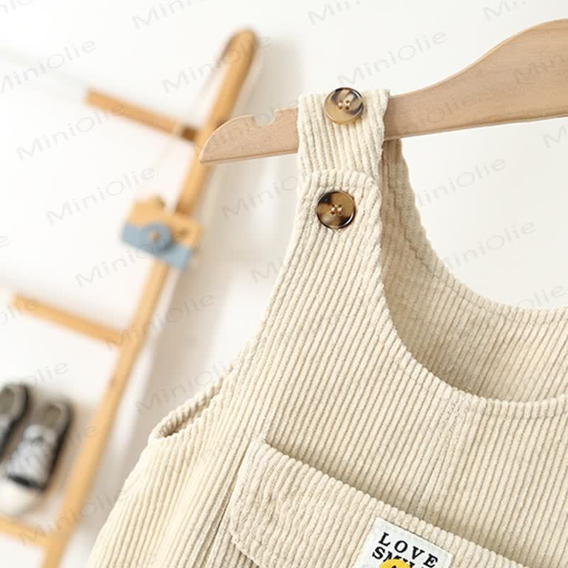 ラブスマイル 幼児用コーデュロイポケットオーバーオール - image 4