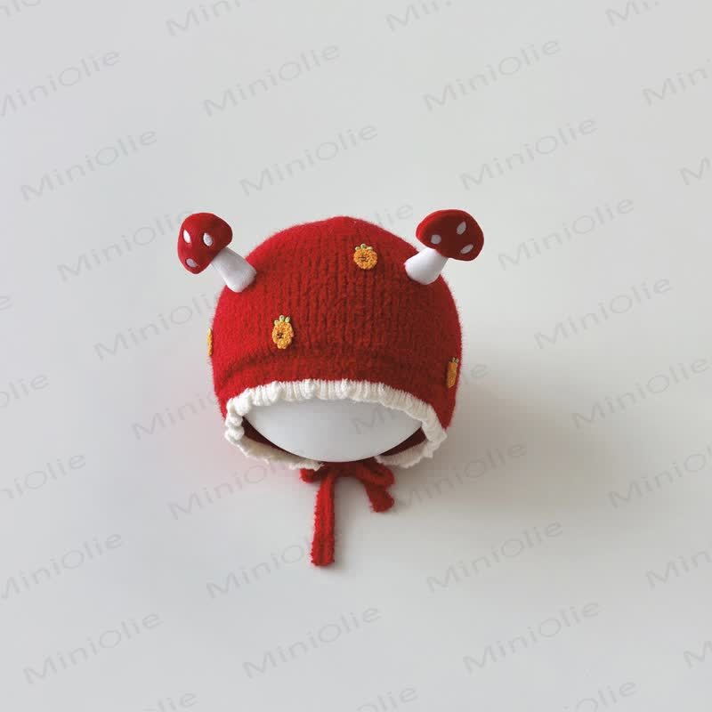 ベビーマッシュルーム、ニンジン、イチゴ、ラブリーボンネット - レッドキャロット - 8ヶ月～3歳 - image 12