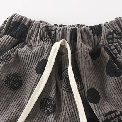 ベビー幼児用レトロコーデュロイデザインパンツ - image 3