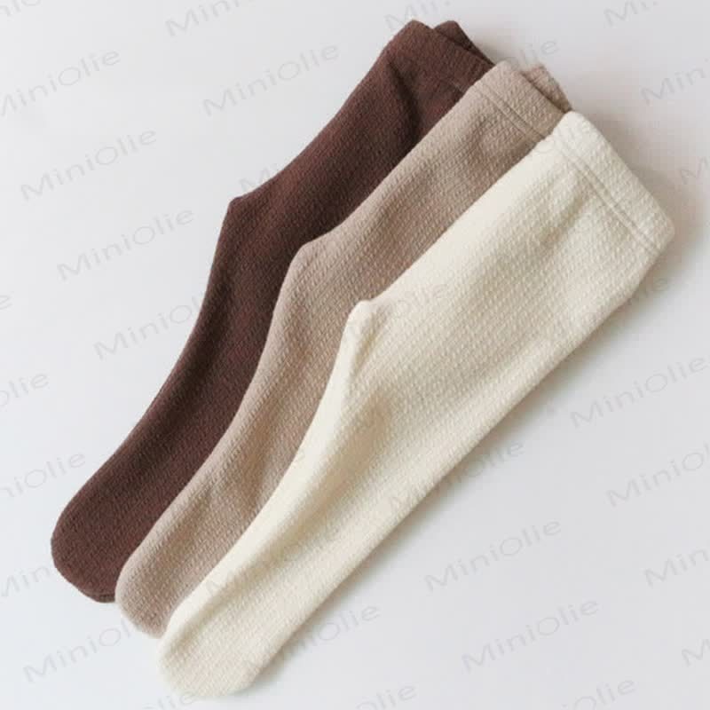 ベビー無地ベーシックコンフォートタイツ - image 1