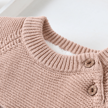 キッズキュートな馬柄厚手ニットセーター - image 11