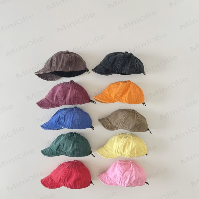 ベビー幼児用シックウォッシュピークキャップ - image 1