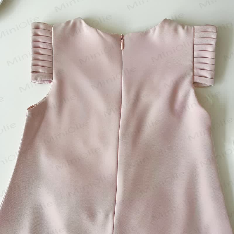 幼児用3Dフラワーノースリーブ優雅ドレス - image 13