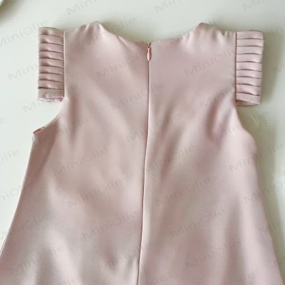 幼児用3Dフラワーノースリーブ優雅ドレス - image 13