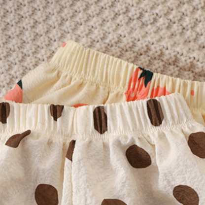 幼児用ストロベリーフラワードットアニマルパンツ - image 3