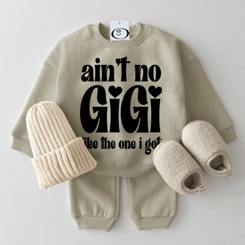 AIN'T NO GIGI LIKE THE ONE I GOTベビーセット - グレーグリーン - 2～3歳 - image 1