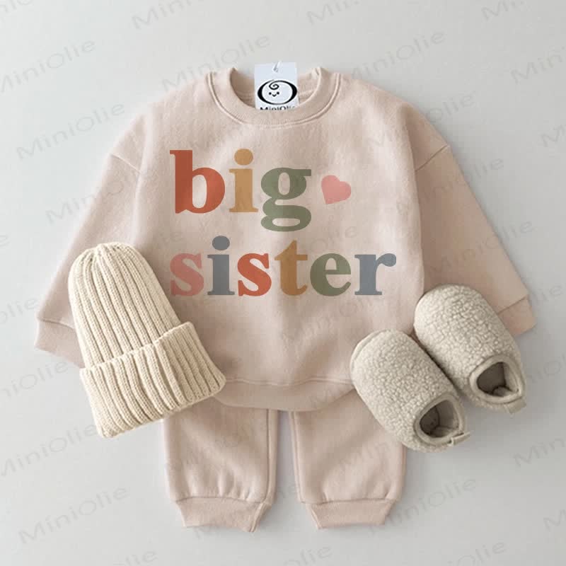 BIG SISTERベビー 2点セット ベージュ - ベージュ - 2～3歳 - image 1