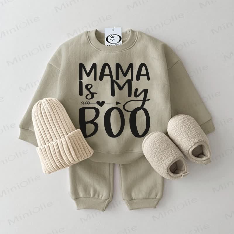 MAMA IS MY BOOベビーグレーグリーン 2点セット - グレーグリーン - 2～3歳 - image 1