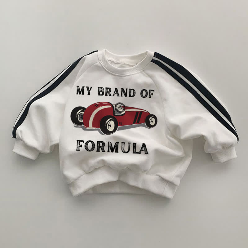 MY BRAND OF FORMULAベビーホワイトスウェットシャツ - 白 - 2～3歳 - image 1