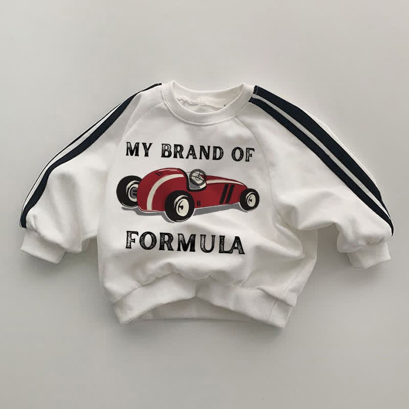 MY BRAND OF FORMULAベビーホワイトスウェットシャツ - 白 - 2～3歳 - image 1