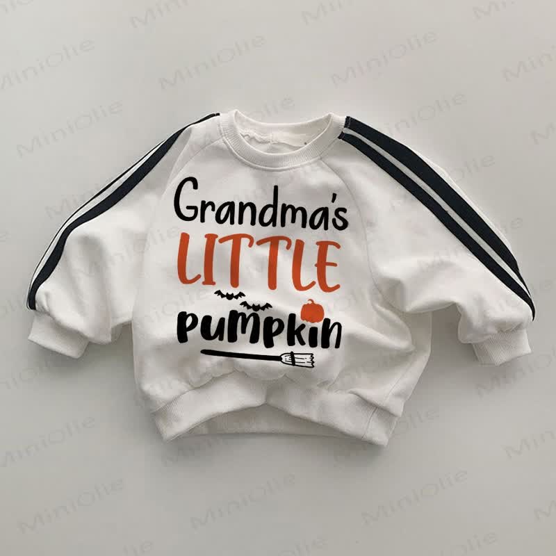 おGRANDMA'S LITTLE PUMPKINベビーホワイトスウェットシャツ - 白 - 2～3歳 - image 1