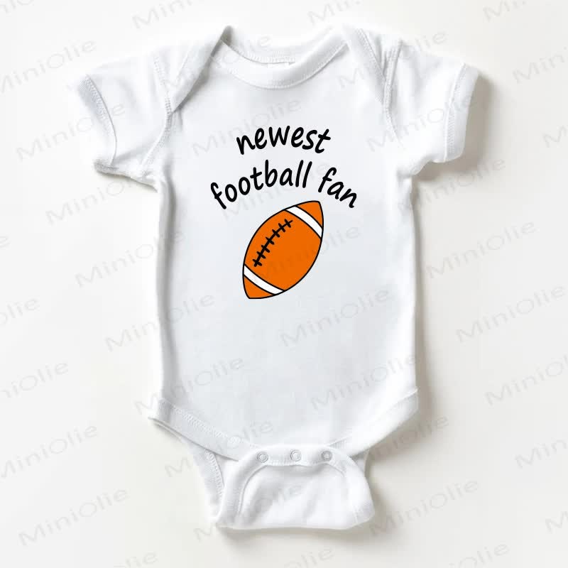 NEWEST FOOTBALL FANベビーホワイトボディスーツ - 白 - 18～24ヶ月 - image 1