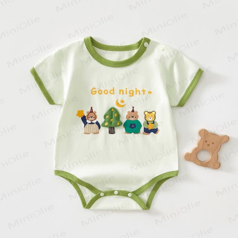 GOOD NIGHTアニマルボディスーツ - 緑 - 18～24ヶ月 - image 1