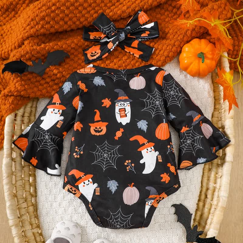 ベビーハロウィンボディスーツ（ヘッドバンド付き） - image 2