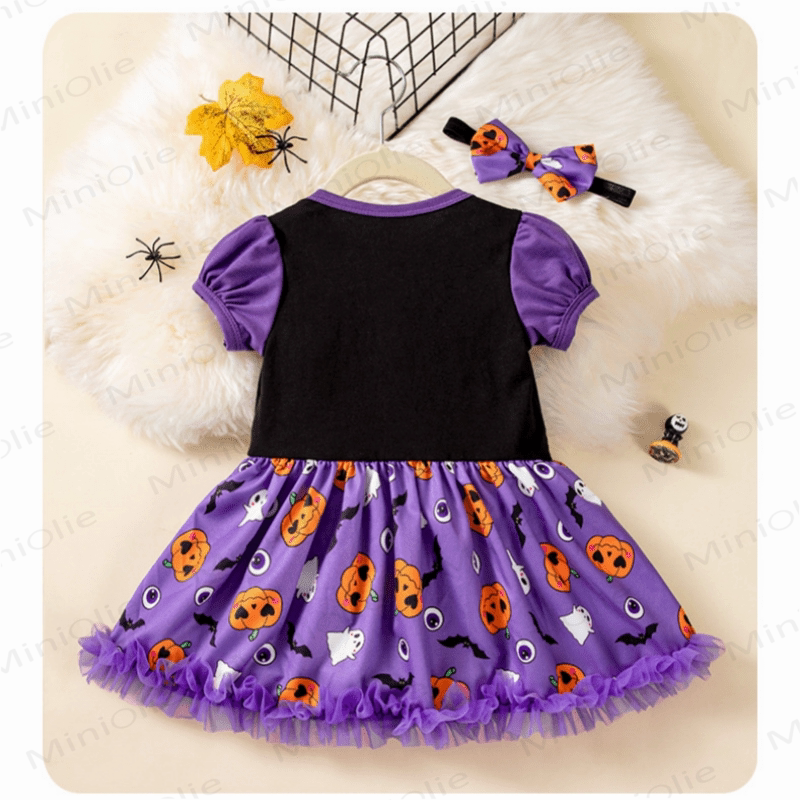MY 1ST HALLOWEENベビードレス（ヘッドバンド付き） - image 2