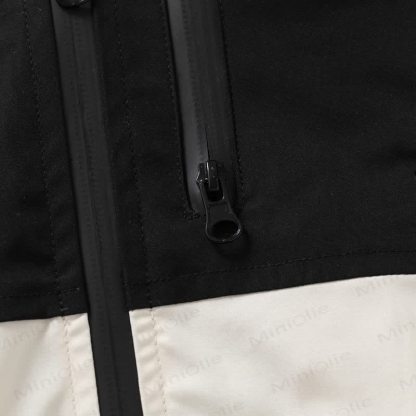 キッズボーイズコントラストカラーフード付きジャケット - image 5